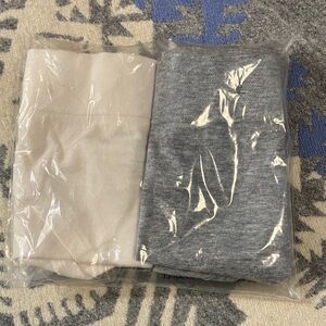 ThirdLove Cream and Heather Gray Cotton Briefs